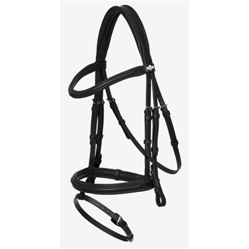 LeMieux Arika Flash Bridle Black/Silver